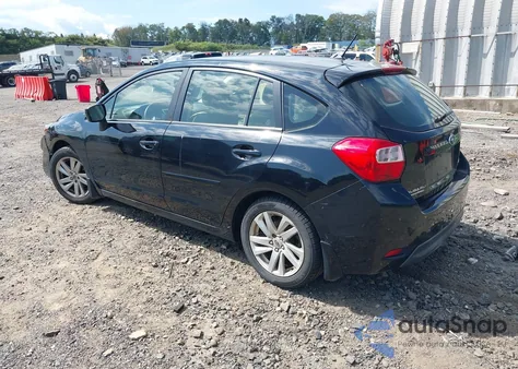 2015 Subaru Impreza 2.0I Premium z USA, uszkodzony, nr VIN JF1GPAC67F8205086